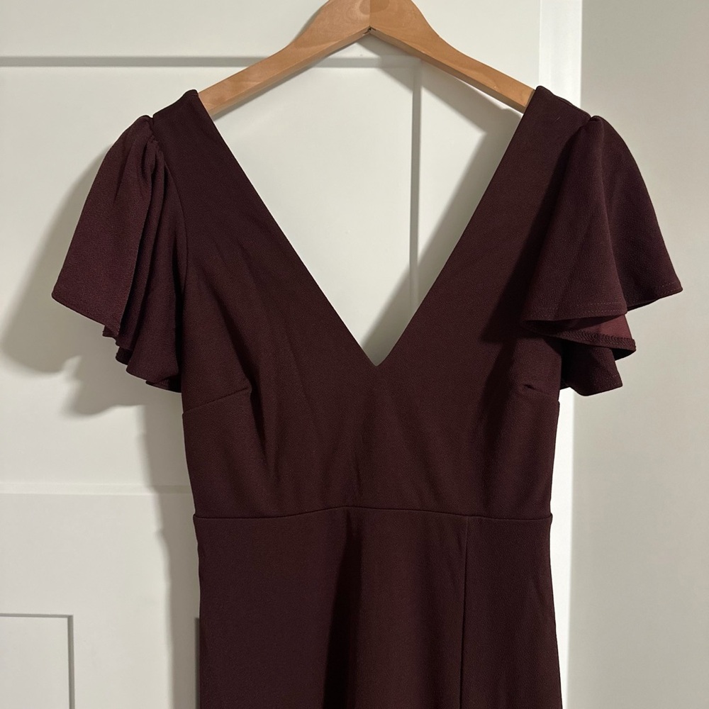 Birdy Grey Hannah Bridesmaid Dress – Cabernet – Small (NWT)